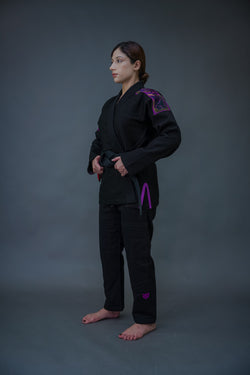 XRage Sports – Premium Women’s Jiu-Jitsu Gi (Black Edition)