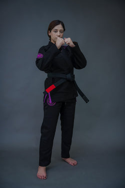XRage Sports – Premium Women’s Jiu-Jitsu Gi (Black Edition)