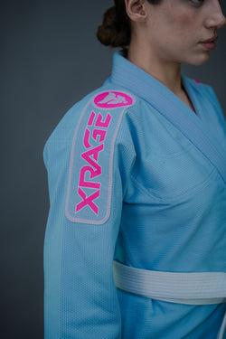 XRage Sports – Premium Women’s Jiu-Jitsu Gi (Sky Blue Edition)