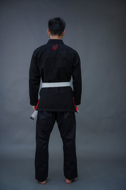 XRage Sports – Premium Men’s Jiu-Jitsu Gi (Black Red Edition)