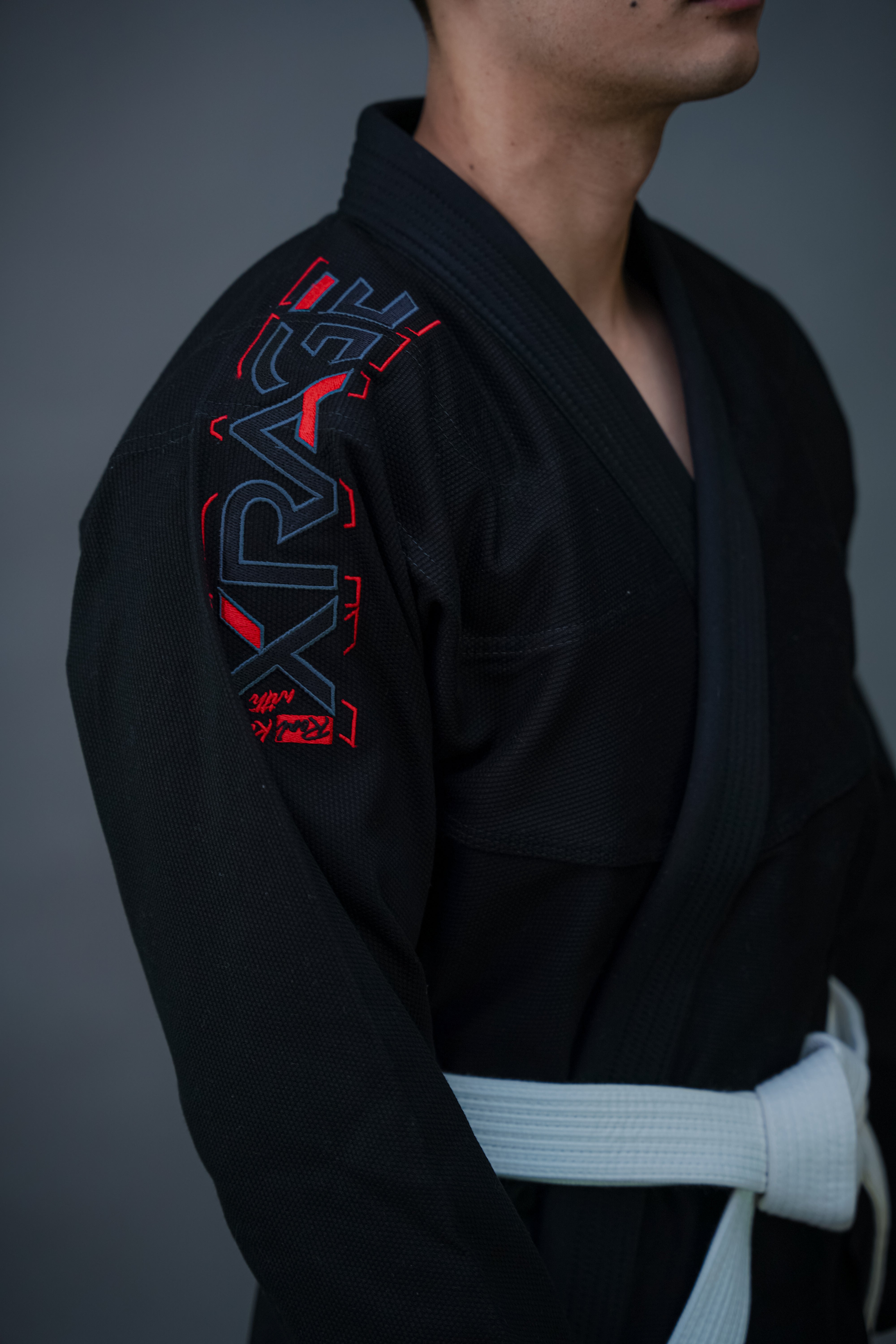 XRage Sports – Premium Men’s Jiu-Jitsu Gi (Black Red Edition)