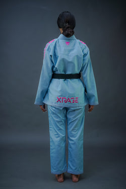 XRage Sports – Premium Women’s Jiu-Jitsu Gi (Sky Blue Edition)