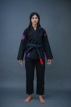 XRage Sports – Premium Women’s Jiu-Jitsu Gi (Black Edition)