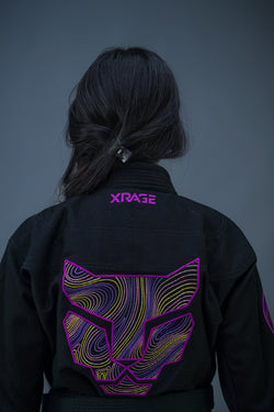 XRage Sports – Premium Women’s Jiu-Jitsu Gi (Black Edition)