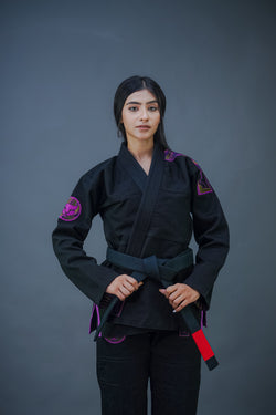 XRage Sports – Premium Women’s Jiu-Jitsu Gi (Black Edition)