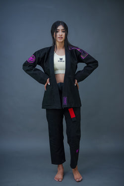 XRage Sports – Premium Women’s Jiu-Jitsu Gi (Black Edition)